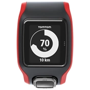 TomTom Multi-Sport Cardio GPS okosóra - fekete/piros