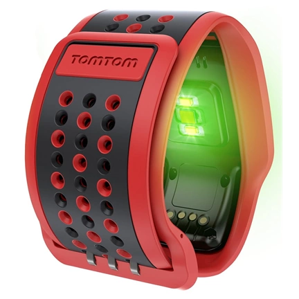 TomTom Multi-Sport Cardio GPS okosóra - fekete/piros