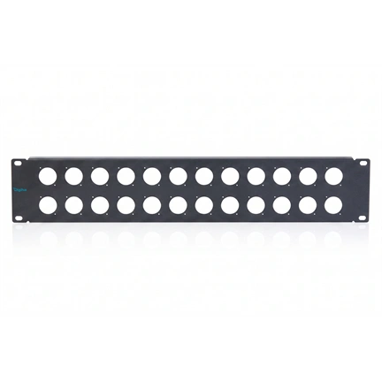 Digitus 2U rack panel for 24 x D-Type modules
