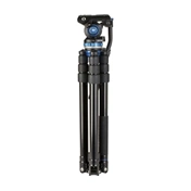 A3883 Alu háromlábú állvány + S6PRO videó fej kit