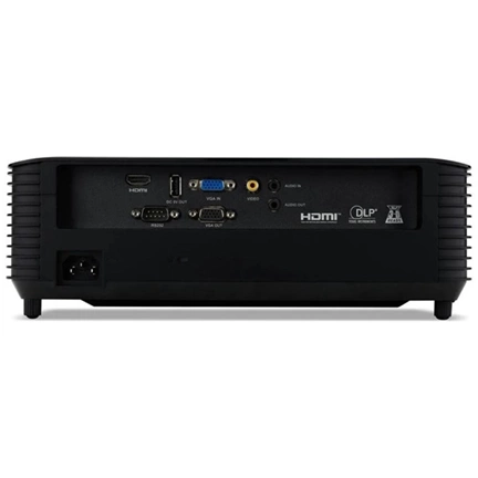 ACER DLP Projektor X139, WXGA (1280x800), 16:10, 5200Lm, 20000/1, HDMI, VGA, fekete