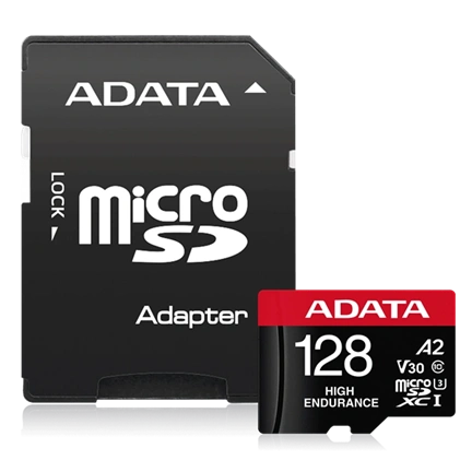 ADATA 128GB Micro SDXC UHS-I U3 V30S + Adapter 100/80 MB/s High Endurance