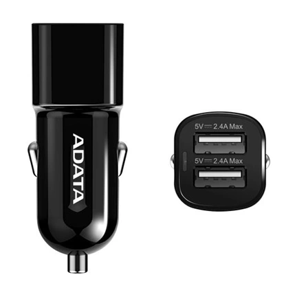 ADATA CV0172  autós töltő fekete