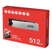 ADATA XPG Gammix S60 PCIe Gen4 x4 M.2 2280 512GB