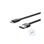 ADATA cable USB type-A , charge and sync data on Android, silver