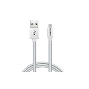 ADATA cable USB type-A , charge and sync data on Android, silver