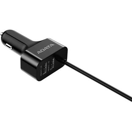 AData CV0525  autós töltő fekete