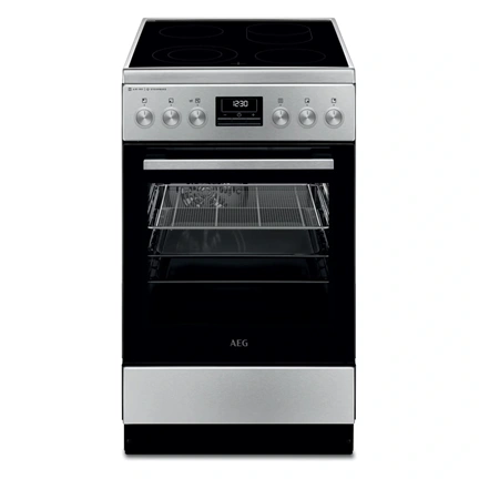 AEG CCB56490BM SteamBake kerámialapos tűzhely gőzfunkcióval, AirFry