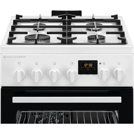 AEG CKB56490BW SteamBake kombinált tűzhely gőzfunkcióval, AirFry