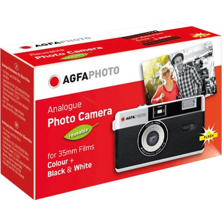 AGFAPHOTO REUSABLE CAMERA 35MM BLACK