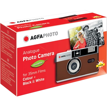 AGFAPHOTO REUSABLE CAMERA 35MM BROWN