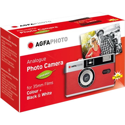 AGFAPHOTO REUSABLE CAMERA 35MM RED