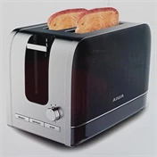 AIWA HT01SSBK 2 szeletes rozsdamentes acél kenyérpirító