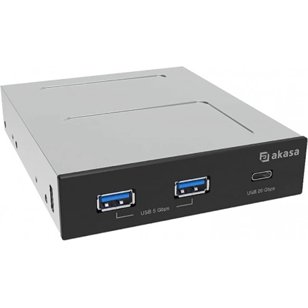 AKASA 1xUSB-C 20Gb/s + 2xUSB-A 5Gb/s