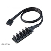 AKASA 5 Fan PWM Splitter Hub Cable