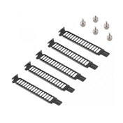 AKASA Steel Vented PCI Slot Cover Bracket - 5pk