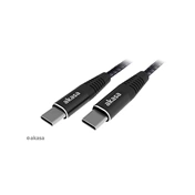 AKASA USB-C > USB-C 100W PD töltőkábel