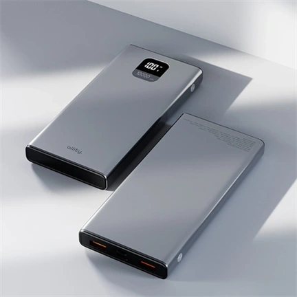 ALLITY APB-100 10000 mAh, QC 22.5W powerbank, szürke