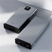ALLITY APB-100 20000 mAh, QC 22.5W powerbank, szürke