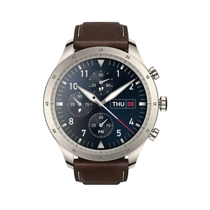 AMAZFIT Zepp Z - Titanium - Brown Leather