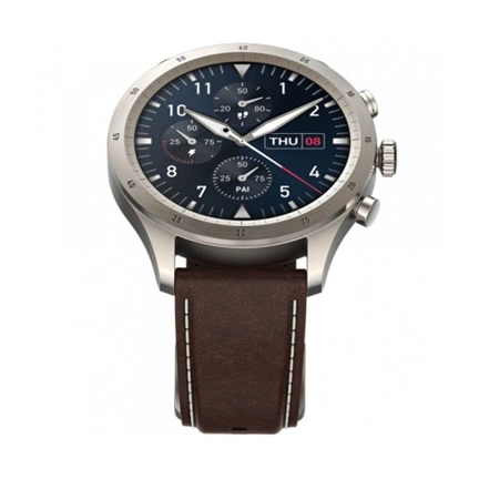 AMAZFIT Zepp Z - Titanium - Brown Leather