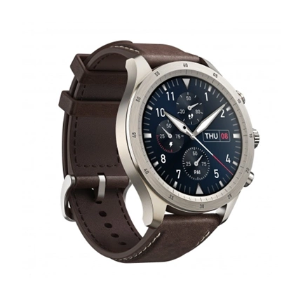 AMAZFIT Zepp Z - Titanium - Brown Leather