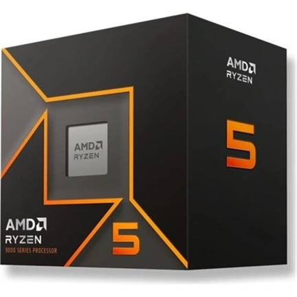 AMD Ryzen 5 9600 processzor - AM5 5,2GHz 6C/12T 38MB 65W dobozos, Wraith Stealth hűtővel