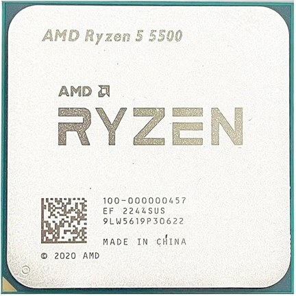 AMD Ryzen 5 Tray 5500 3,6GHz MAX Boost 4,2GHz 6xCore 19MB 65W