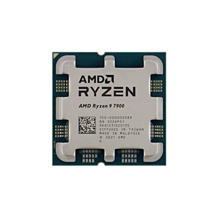 AMD Ryzen 9 7900 3700Mhz 64MB AM5 Tray