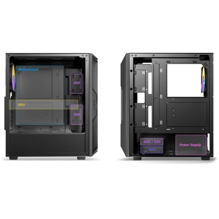 ANTEC AX61 Mid-Tower Gaming Case
