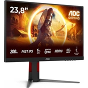 AOC 24G4HA monitor 23,8" Full HD, IPS, 0,5ms, 200Hz, HDR10, Adaptive Sync