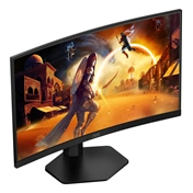 AOC C27G4ZXU monitor - 27" ívelt 1500R FHD Fast VA HDR10 280Hz Adaptive Sync