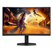 AOC C27G4ZXU monitor - 27" ívelt 1500R FHD Fast VA HDR10 280Hz Adaptive Sync