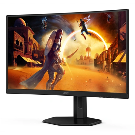 AOC C27G4ZXU monitor - 27" ívelt 1500R FHD Fast VA HDR10 280Hz Adaptive Sync