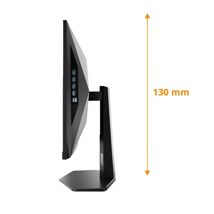 AOC C27G4ZXU monitor - 27" ívelt 1500R FHD Fast VA HDR10 280Hz Adaptive Sync