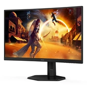 AOC C27G4ZXU monitor - 27" ívelt 1500R FHD Fast VA HDR10 280Hz Adaptive Sync