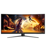 AOC CU34G4Z ultraszéles ívelt 1500R WQHD VA 0,3ms 240Hz állítható magasságú állvány