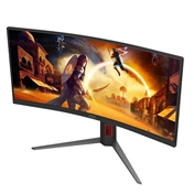 AOC CU34G4Z ultraszéles ívelt 1500R WQHD VA 0,3ms 240Hz állítható magasságú állvány