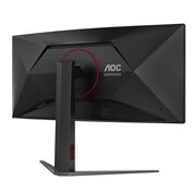 AOC CU34G4Z ultraszéles ívelt 1500R WQHD VA 0,3ms 240Hz állítható magasságú állvány