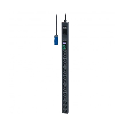 APC Easy PDU, mért, Zero U, 16 A, 230 V, (18)C13 és (3)C19; IEC309