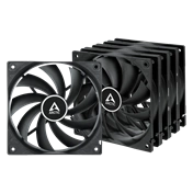 ARCTIC F12 Black 5pk Value Pack