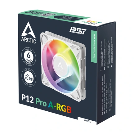 ARCTIC P12 Pro A-RGB (White) - PWM