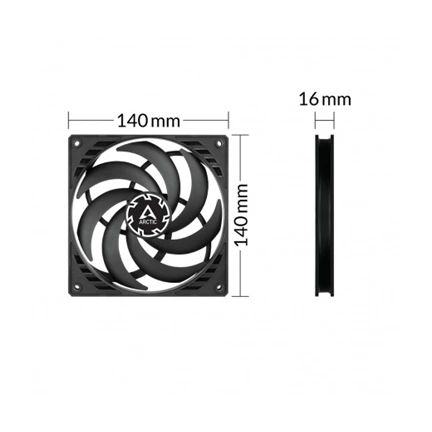 ARCTIC P14 Slim PWM PST