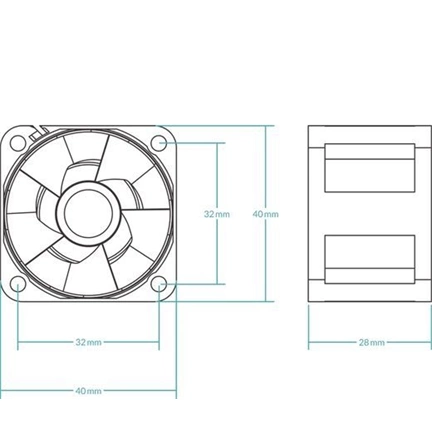 ARCTIC S4028-15K40mm Server Fan
