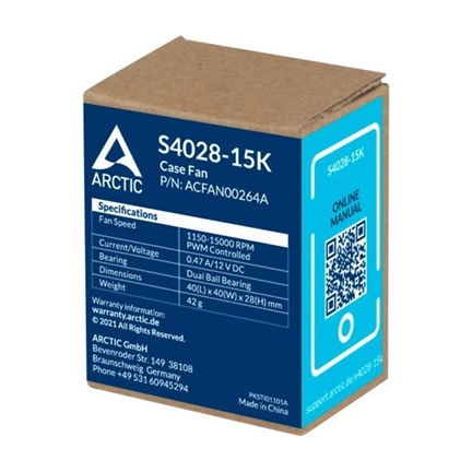 ARCTIC S4028-15K40mm Server Fan