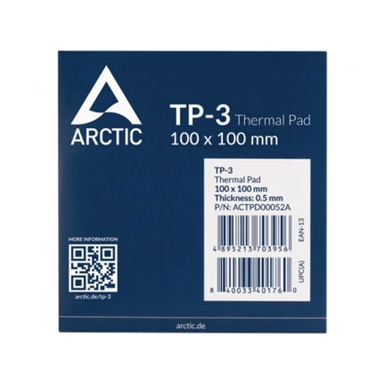 ARCTIC TP-3 100x100mm, 0.5mm