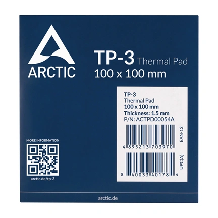 ARCTIC TP-3 100x100mm, 1.5mm