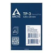 ARCTIC TP-3 120x20mm, 0.5mm - 4 Pack