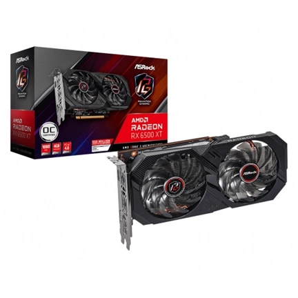 ASROCK Radeon RX 6500 XT Phantom Gaming D 4G OC