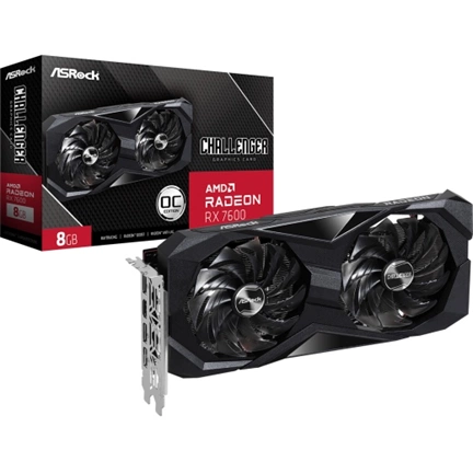 ASROCK Radeon RX 7600 Challenger 8GB OC